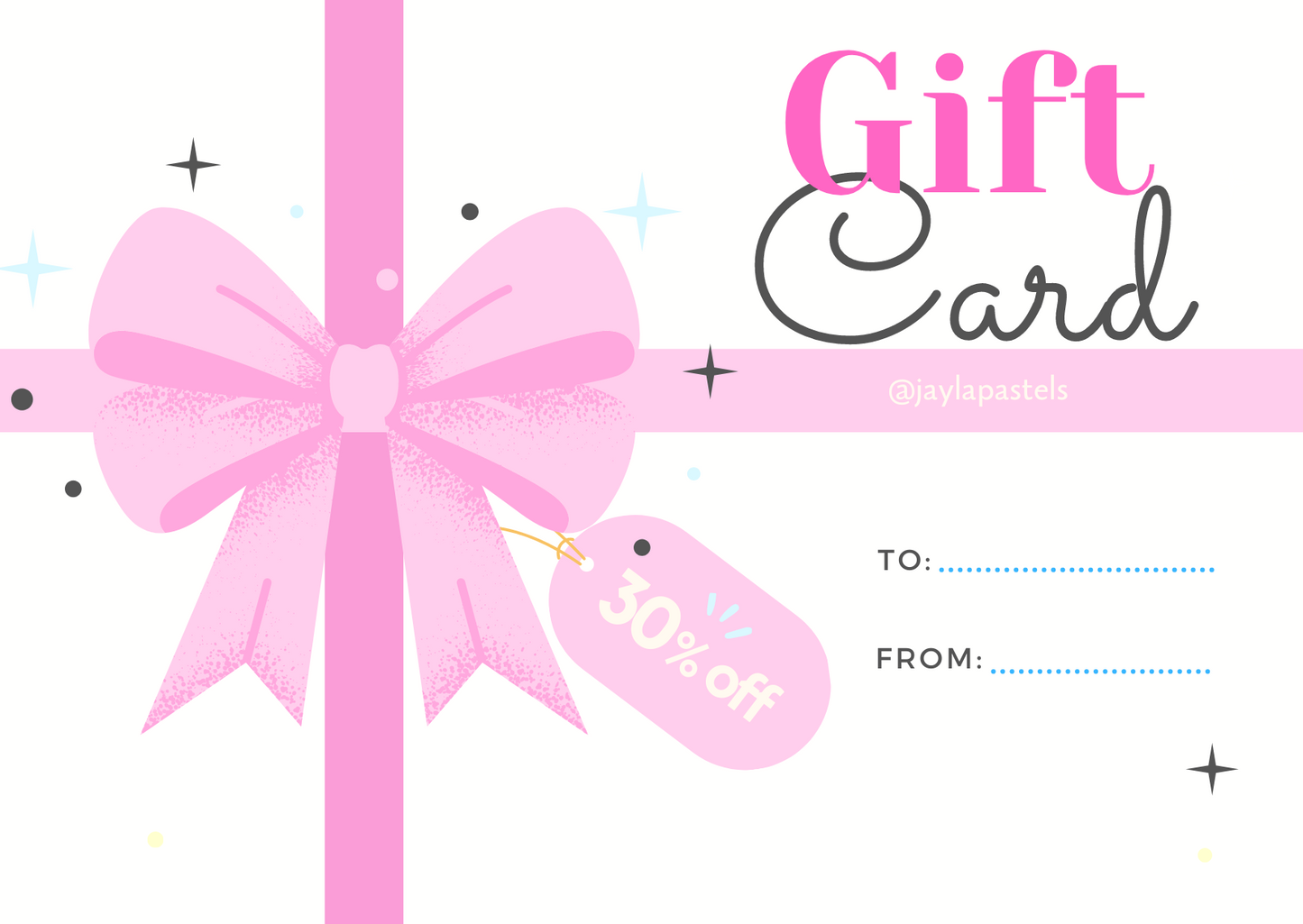 JaylaPastels Gift Card