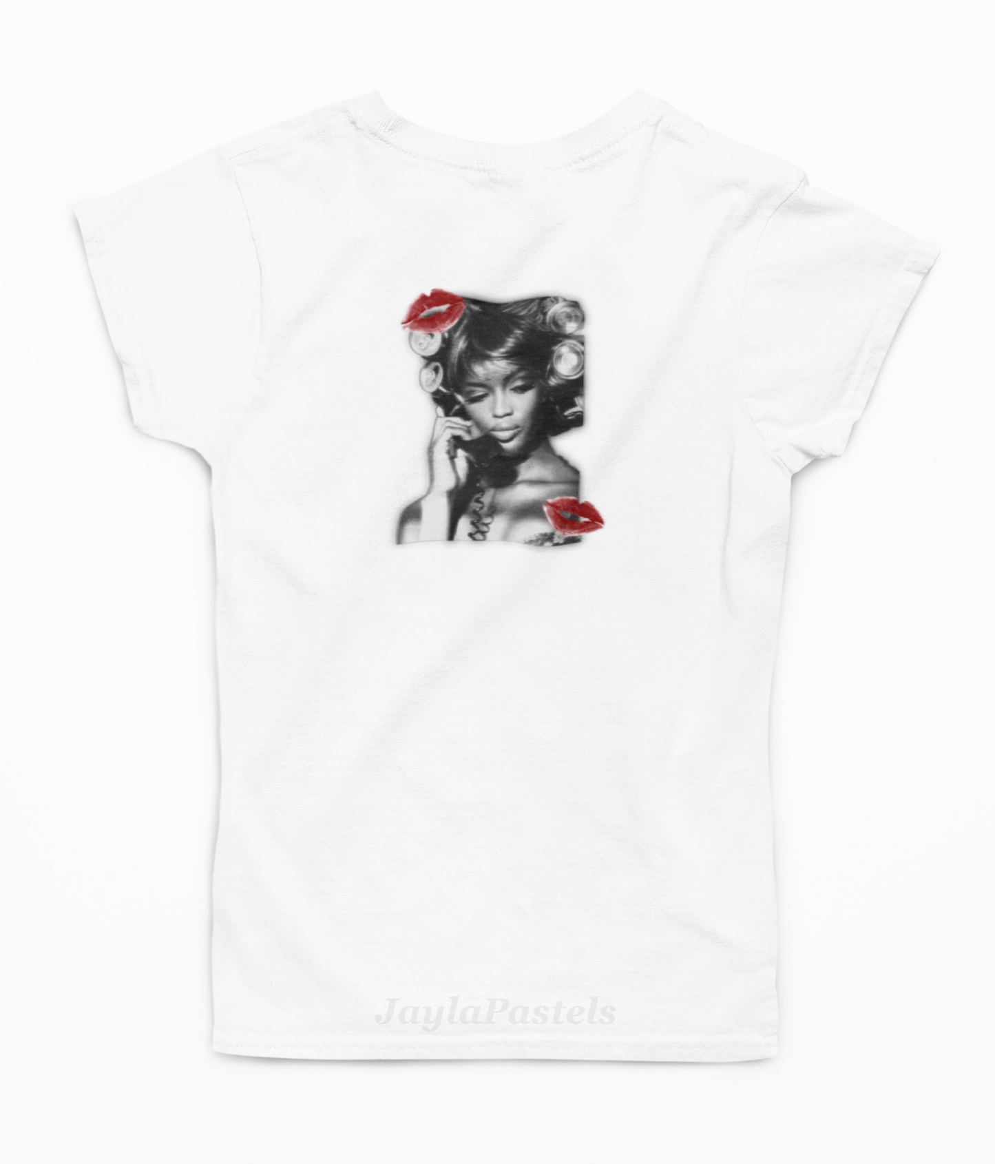 Getting Ready White Baby Tee