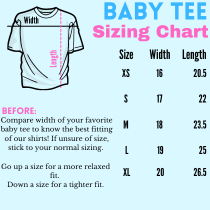 Getting Ready White Baby Tee